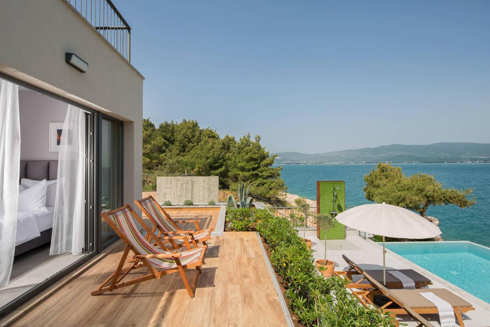 Ferienwohnung Olive Hill House - Ground Floor Slatine Exterior foto